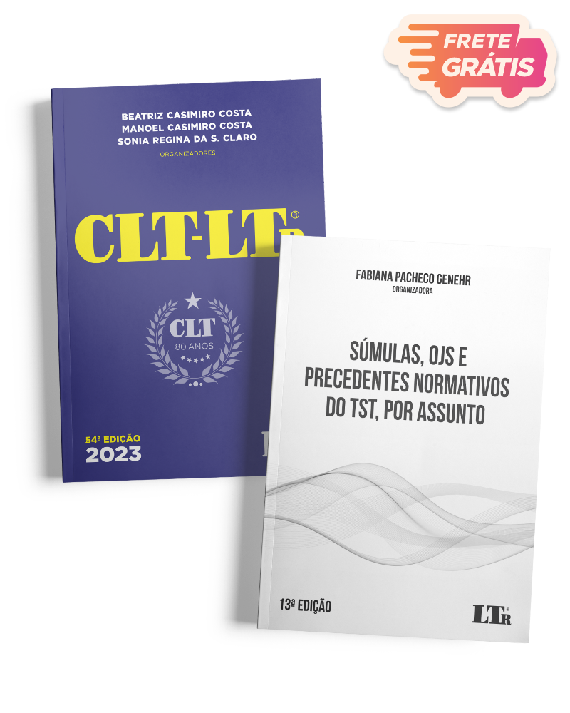 CLT-LTr + Súmulas, Ojs e Precedentes Normativos | 2 livros