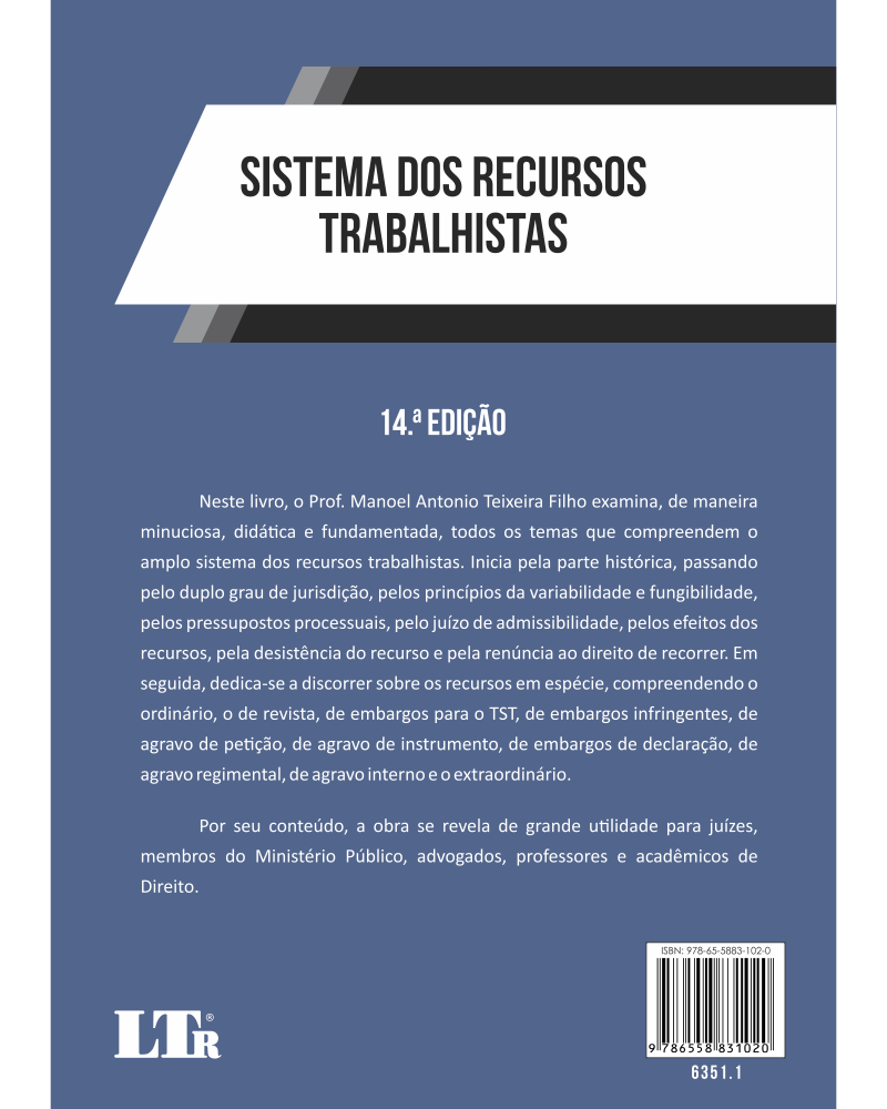 Sistema dos Recursos Trabalhistas