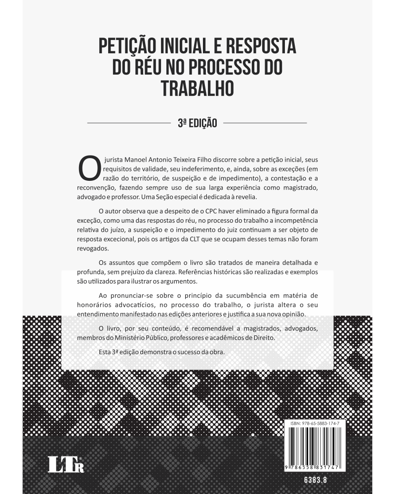 Petição Inicial e Resposta do Réu no Processo do Trabalho