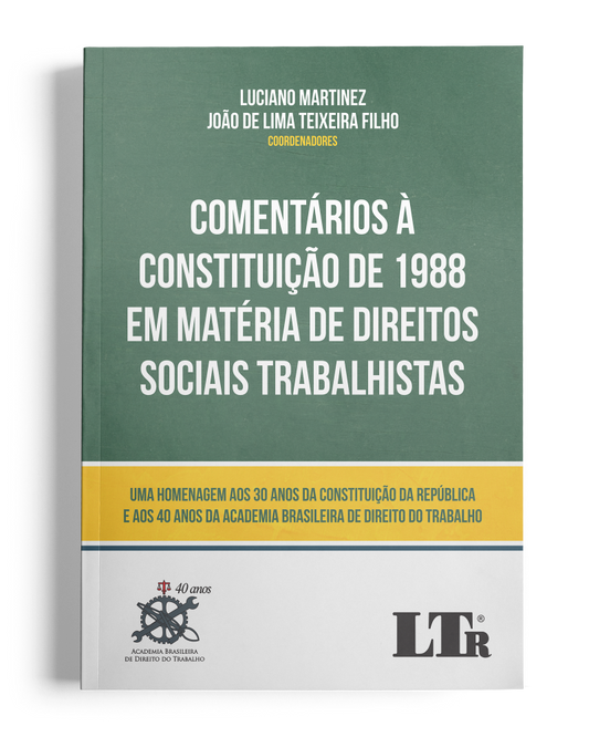 Comentários à Constituição de 1988 em matéria de direitos sociais trabalhistas