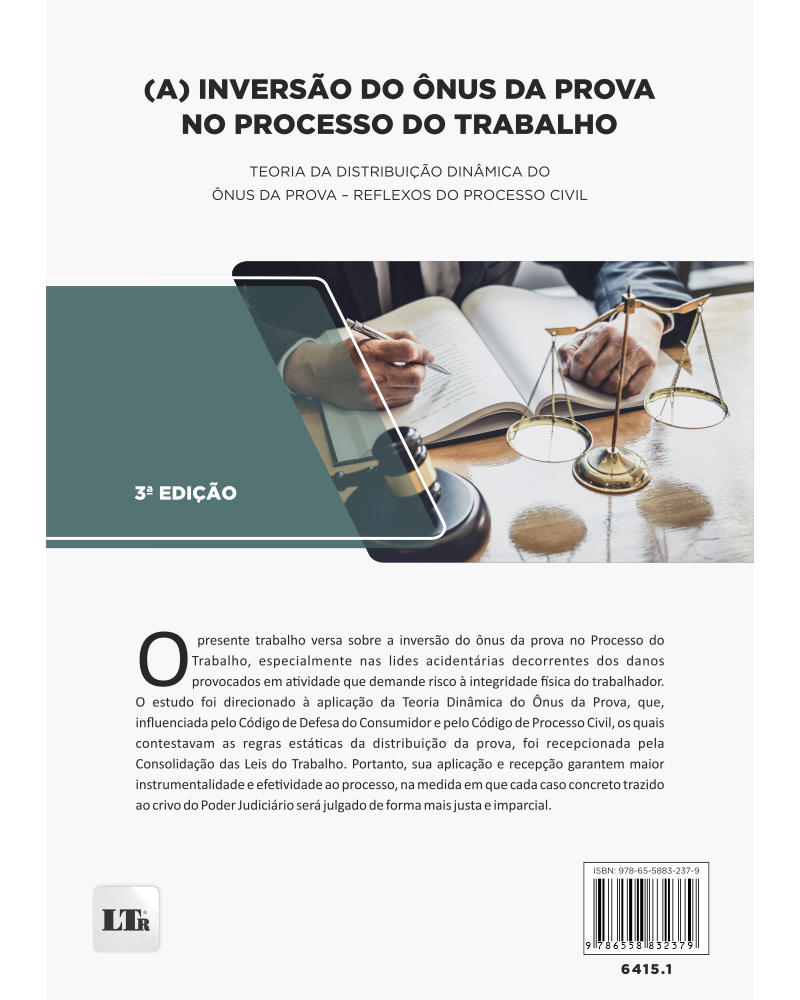 (A) Inversão do Ônus da Prova no Processo do Trabalho