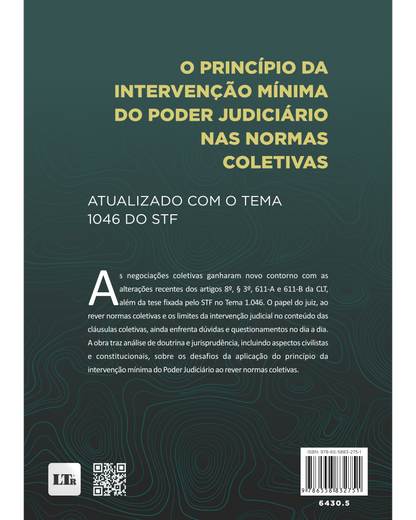 O princípio da Intervenção Mínima do Poder Judiciário nas Normas Coletivas