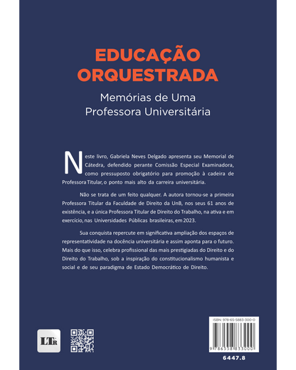 Educação  Orquestrada: Memórias de Uma Professora Universitária