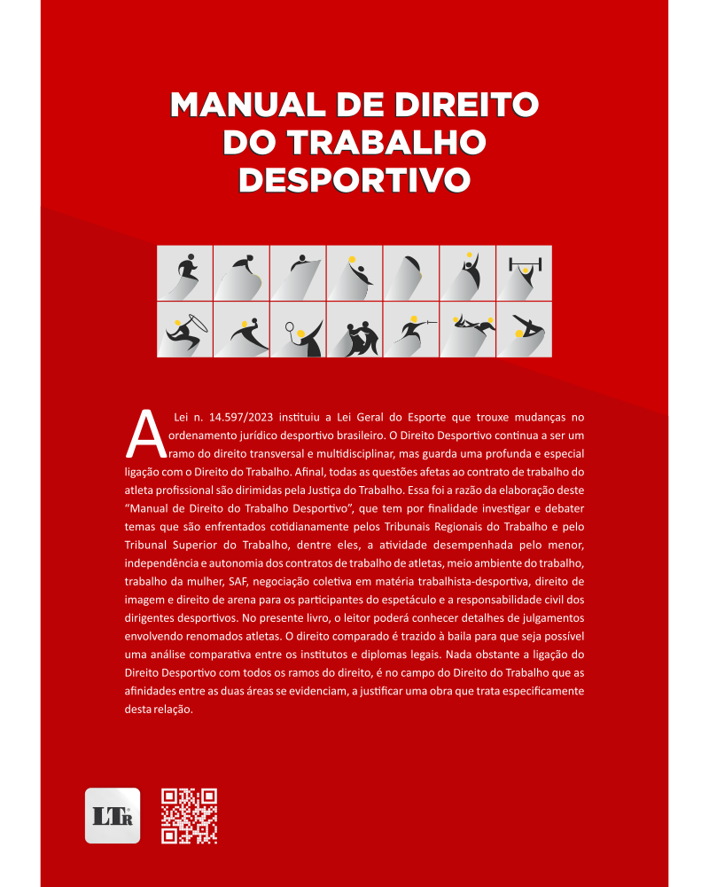 Manual de Direito do Trabalho Desportivo