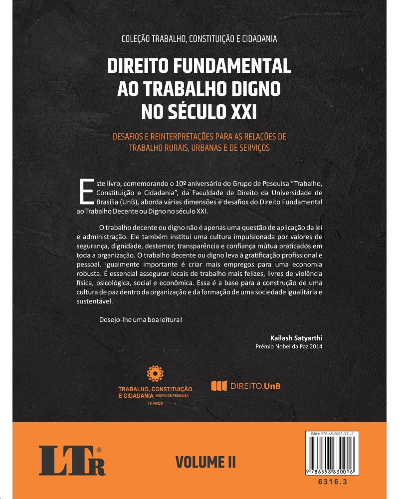 Direito Fundamental ao Trabalho Digno no Século XXI (Volume II)