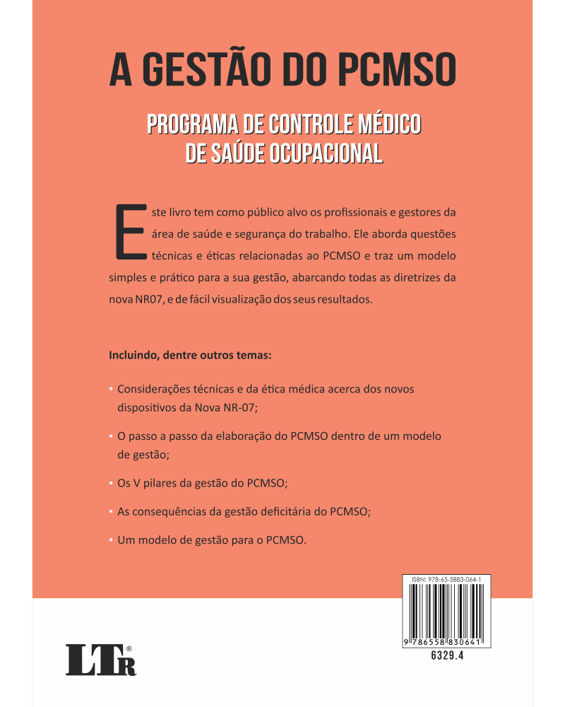 A Gestão do Programa de Controle Médico de Saúde Ocupacional (PCMSO)