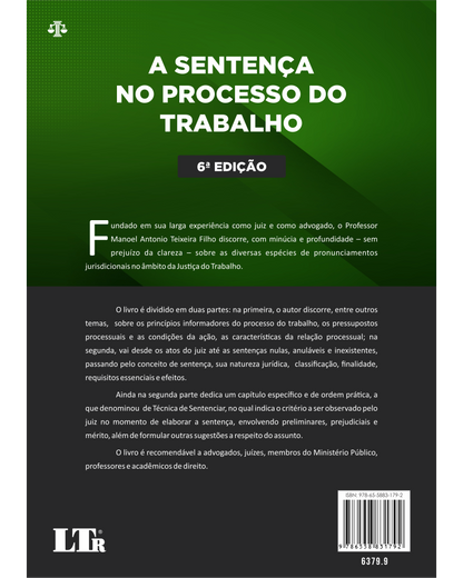 A Sentença no Processo do Trabalho