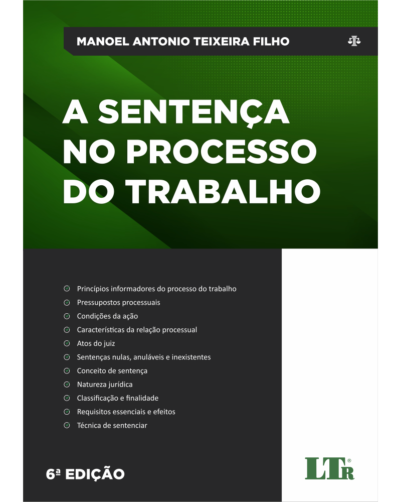 A Sentença no Processo do Trabalho