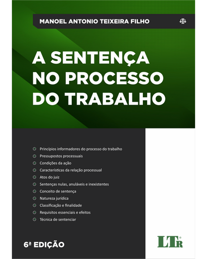 A Sentença no Processo do Trabalho