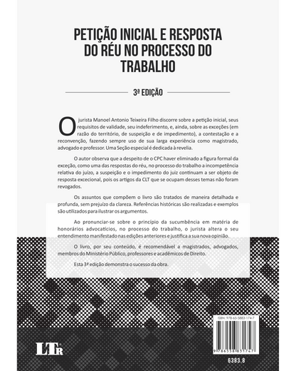 Petição Inicial e Resposta do Réu no Processo do Trabalho