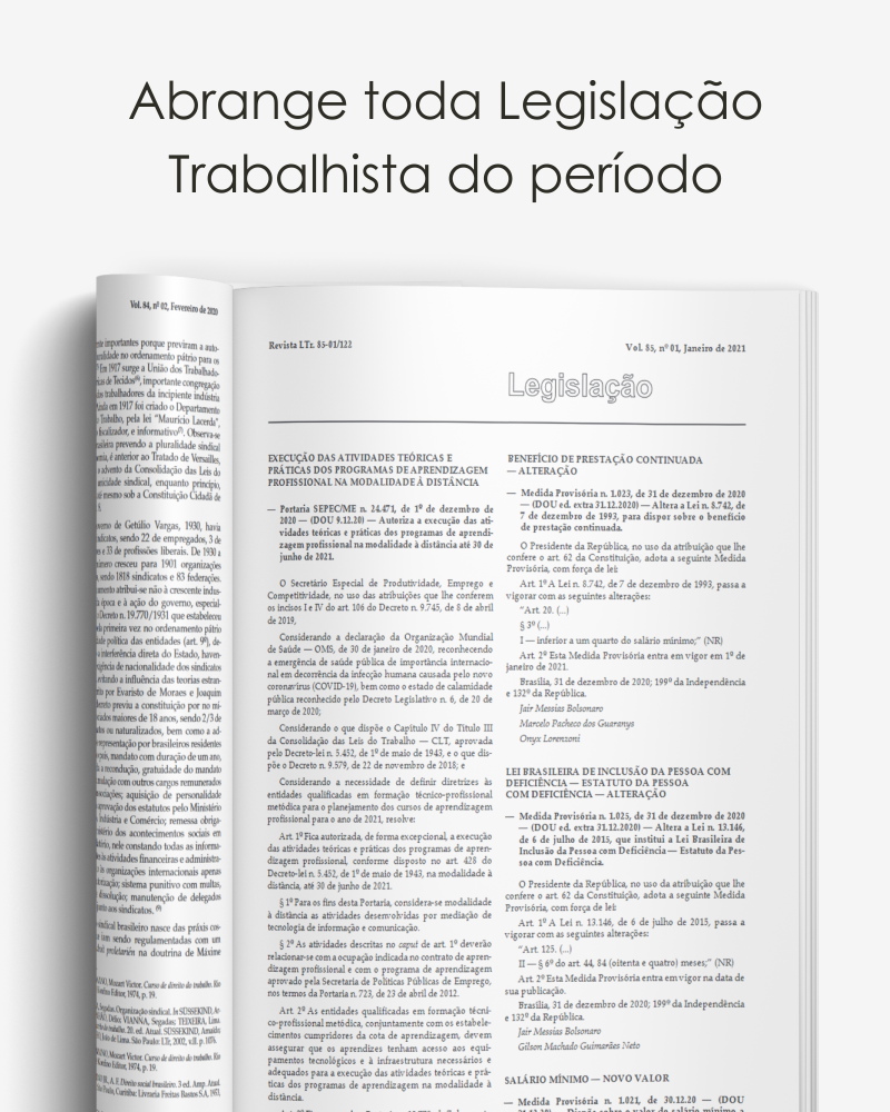 Revista LTr | Assinatura Impressa