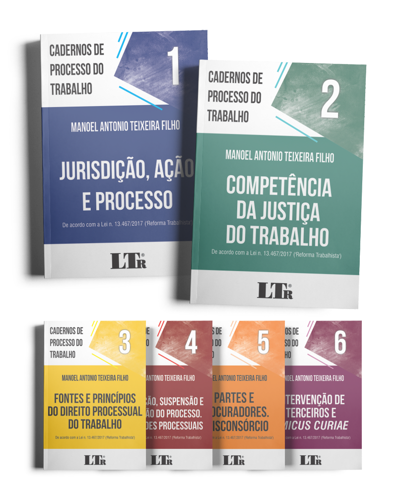 Combo Cadernos de Processo (Volumes 1 a 6) | 6 livros